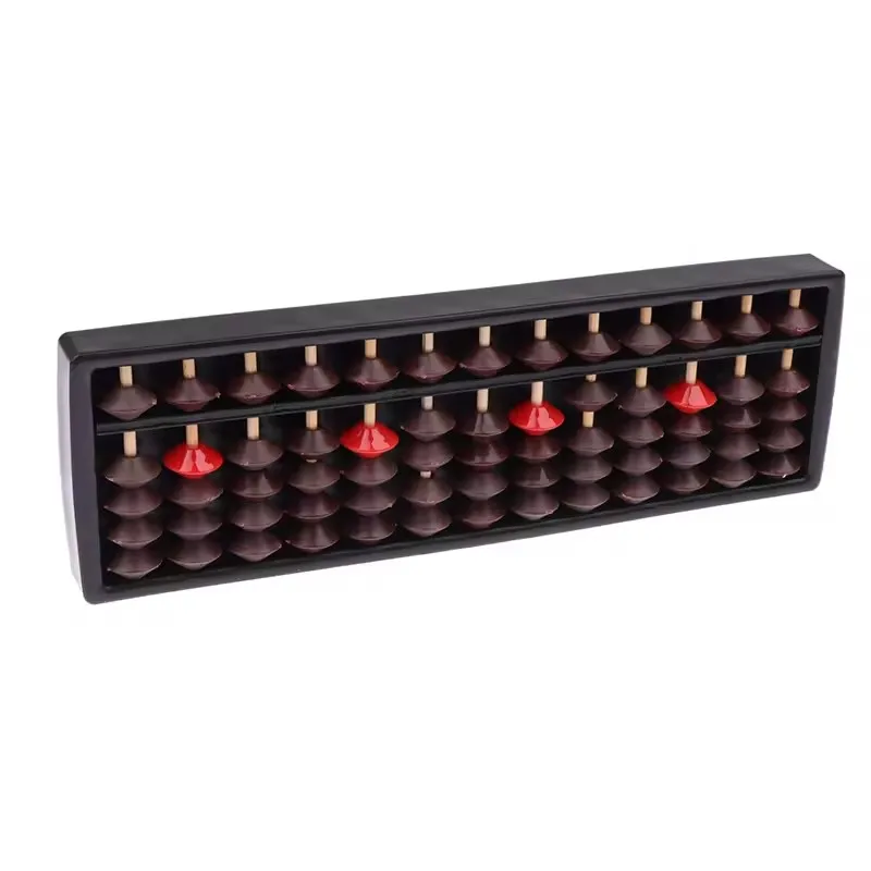 1PC Math Learning Tool For Children Portable Chinese 13 Digits Column Abacus Arithmetic Soroban Calculating Counting