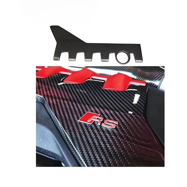 

3K twill carbon braid, smooth dry carbon fiber cabin trim panels adorn the top of RS3, TTRS 2.5T