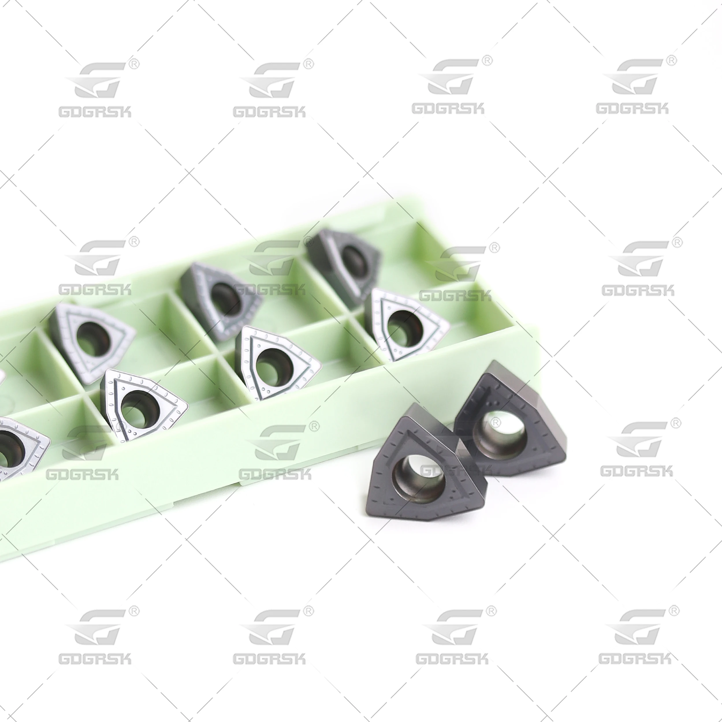 Imagem -03 - Deskar-u Broca Cnc Torno Lâminas Carboneto Insere Processins Wcmx030208 Wcmx050308 06t308 080412 mf Lf6018s Aço Inoxidável