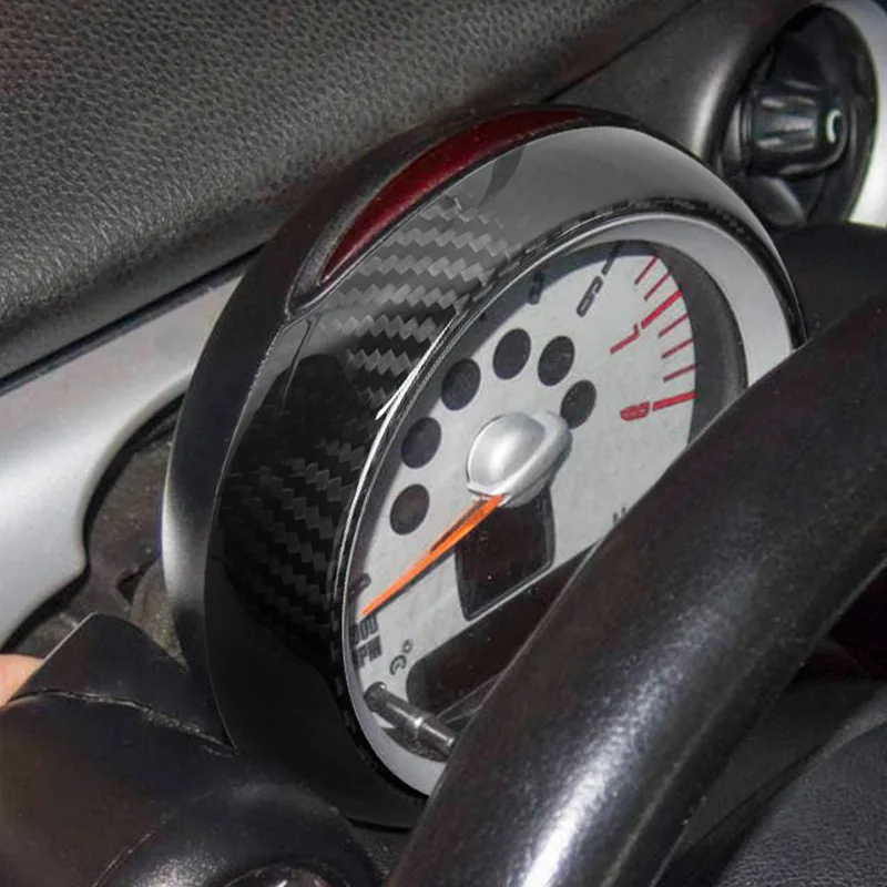 

True carbon fiber decorative parts for the front cover of the tachometer of BMW MINI R55/56/60 cars