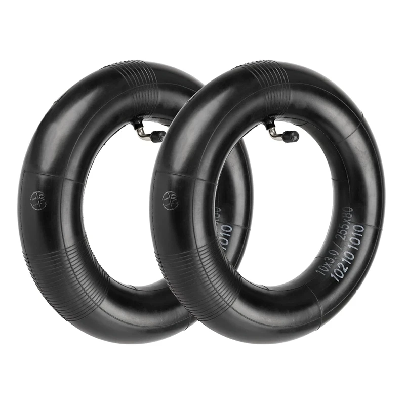 90 Degree Replacement Accessories Inner Tube For 255X80 90/65-6.5 80/65-6.5 Tire Scooter (2-Pack)