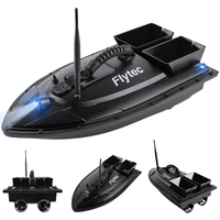 Flytec Fishing Bait Boat 500m Remote Control Bait Boat Dual Motor Fish Finder 1.5KG Loading with LED Light for Fishing