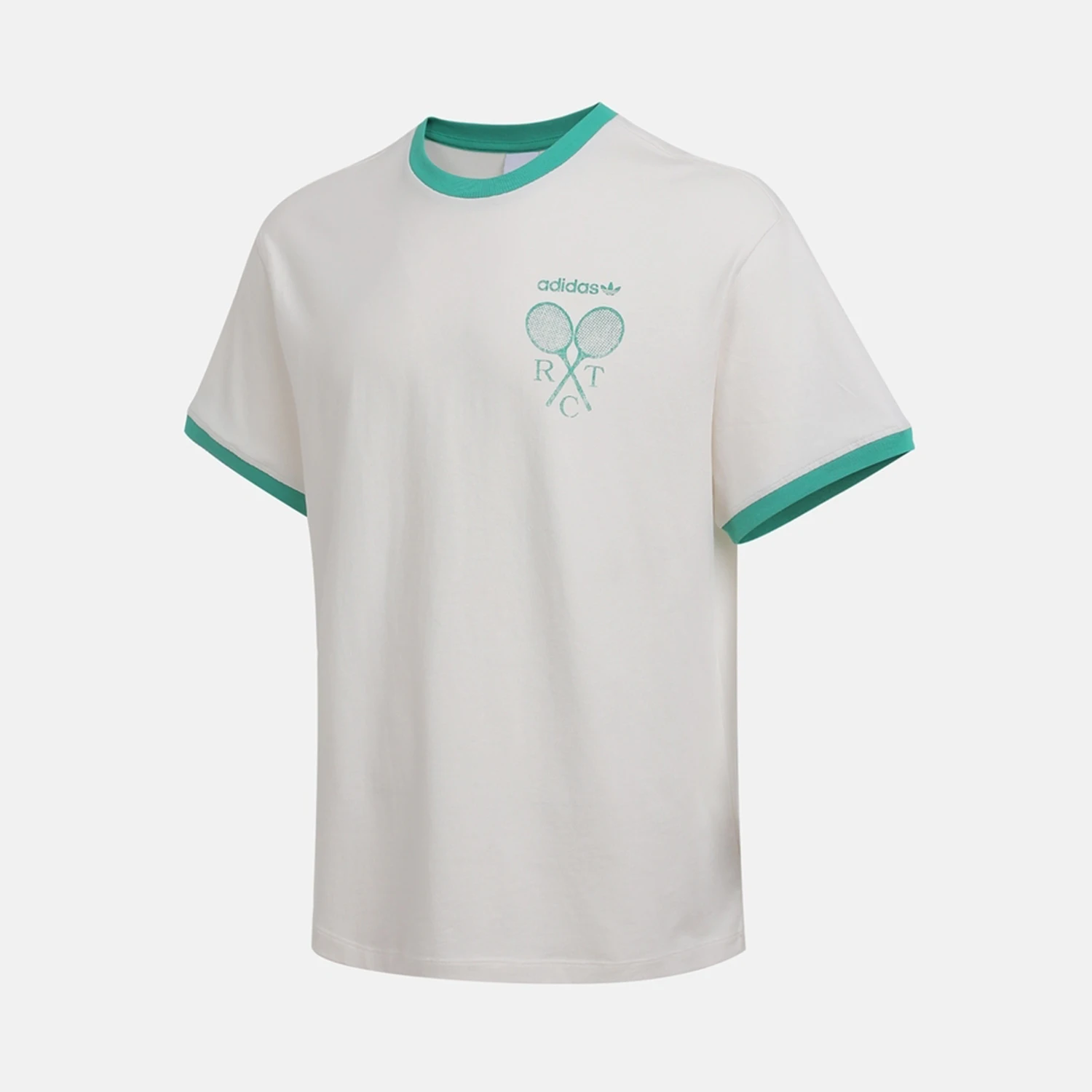 Adidas genuine clover men's sports daily breathable pullover short sleeved KF9604