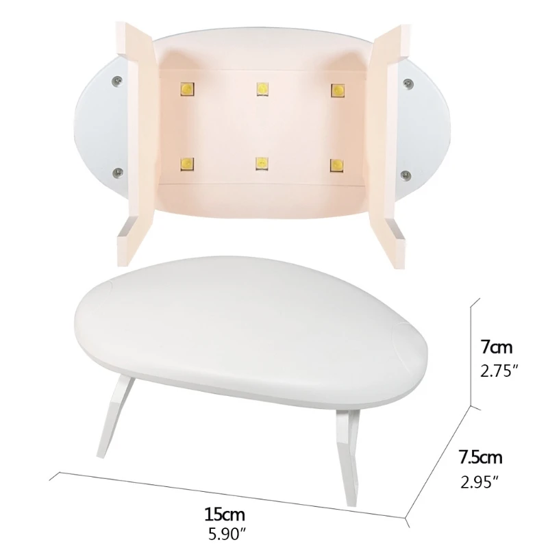 ZB91 エポキシモールド太陽光硬化機 USB 充電 LED UV ランプミニ UV ドライヤーポータブル樹脂硬化ランプ 30 秒 60 秒タイマー