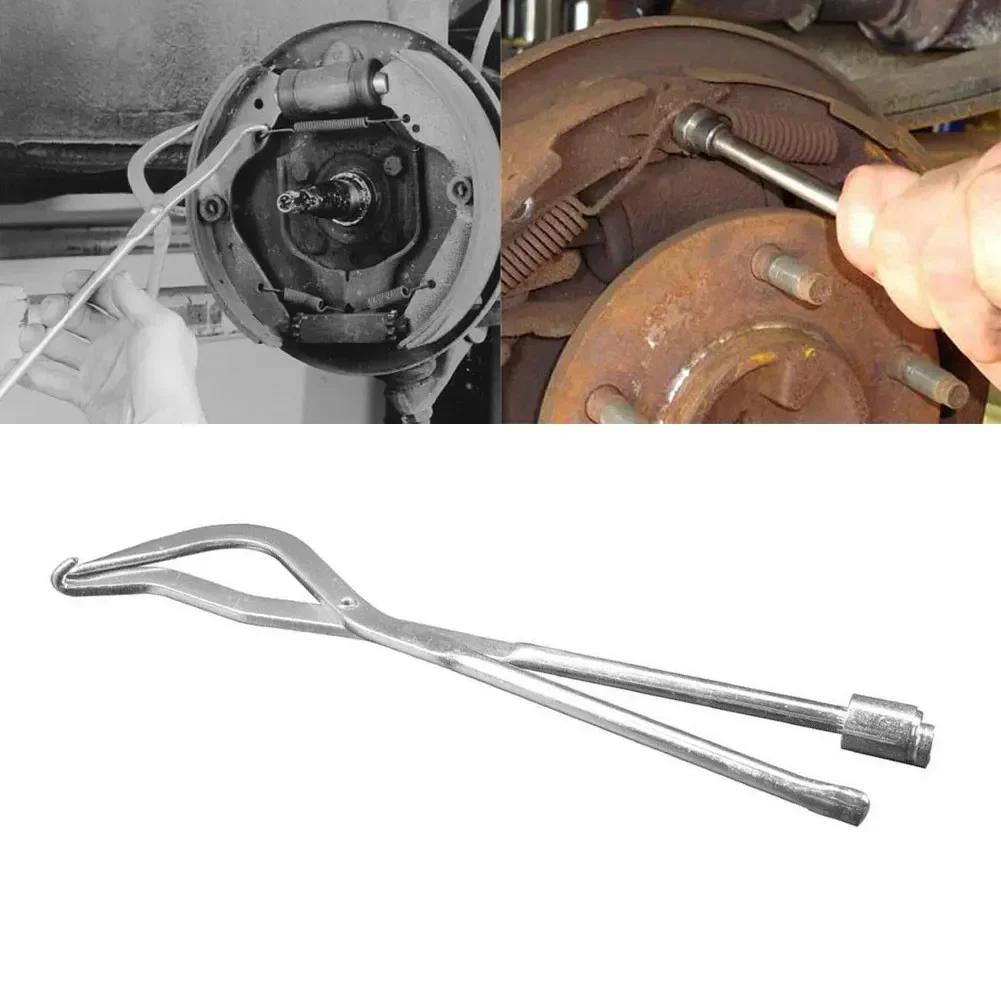 31cm 12 Car Drum Brake Line Shoe Return Spring Plier Remover Removal Repair Hand Tools Brake Shoe Spring Pliers Brake System  NE