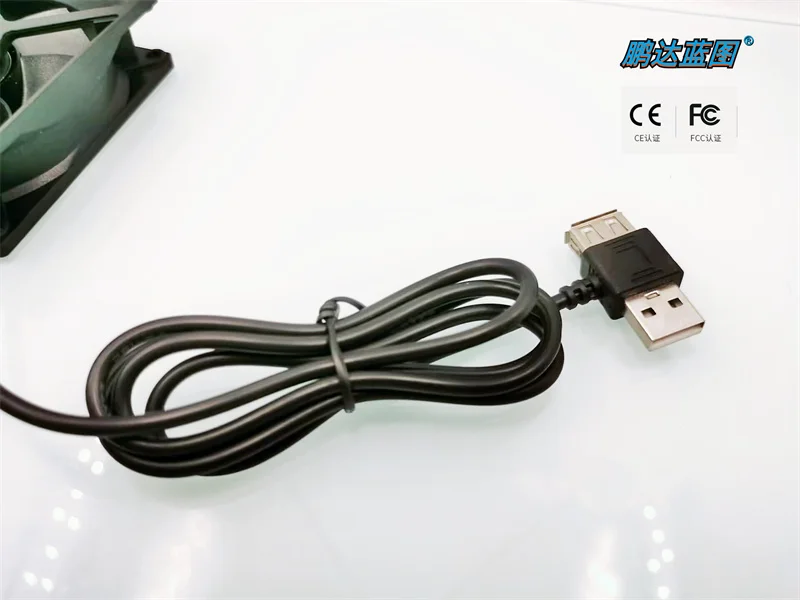 Pengda พิมพ์เขียว8025 USB ชายตัวเมียทั่วไป5V เงียบ8ซม. กล่องท็อป80*25มม. Fan80 * 80*25มม.