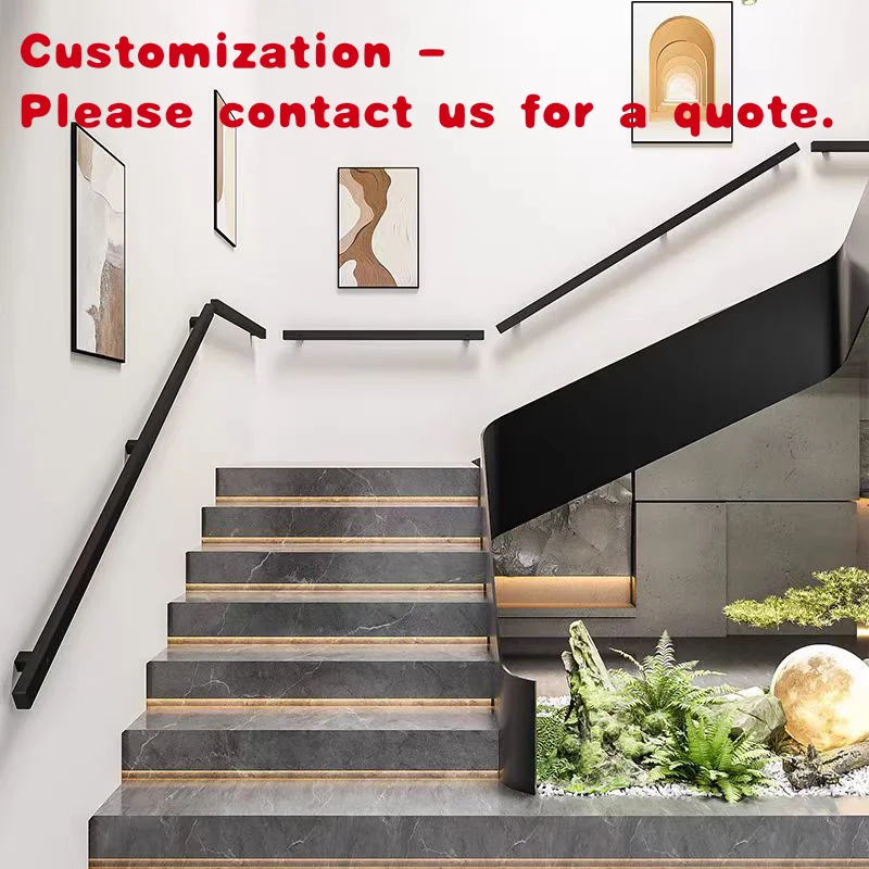 custom.Good Quality Stainless Steel Balustrade Handrails System Custom Barrier-Safety Staircase Railings