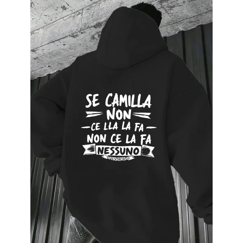 Men's Hoodie Black …