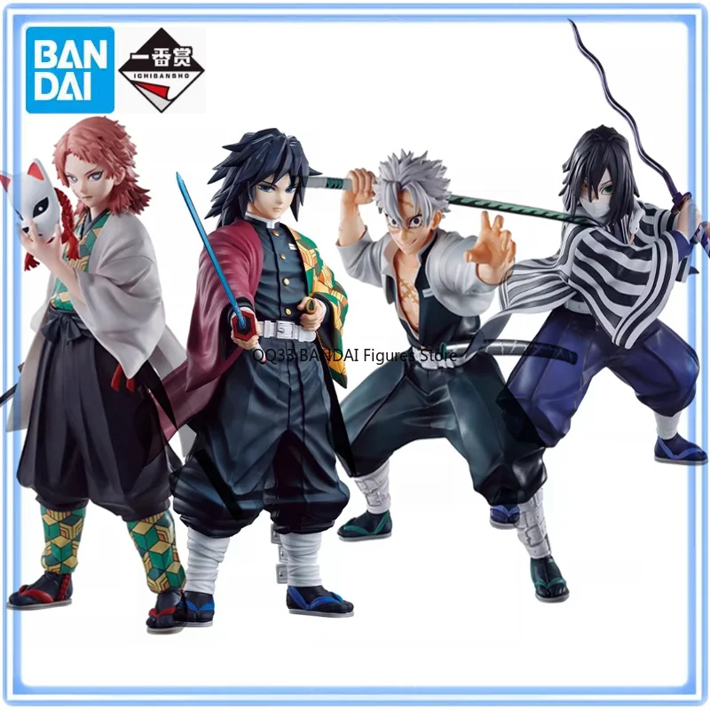 Bandai Ichiban Kuji Demon Slayer Kimetsu Hashira Training Sabito Iguro Obanai Figure Prize Action Figure Model Collectible