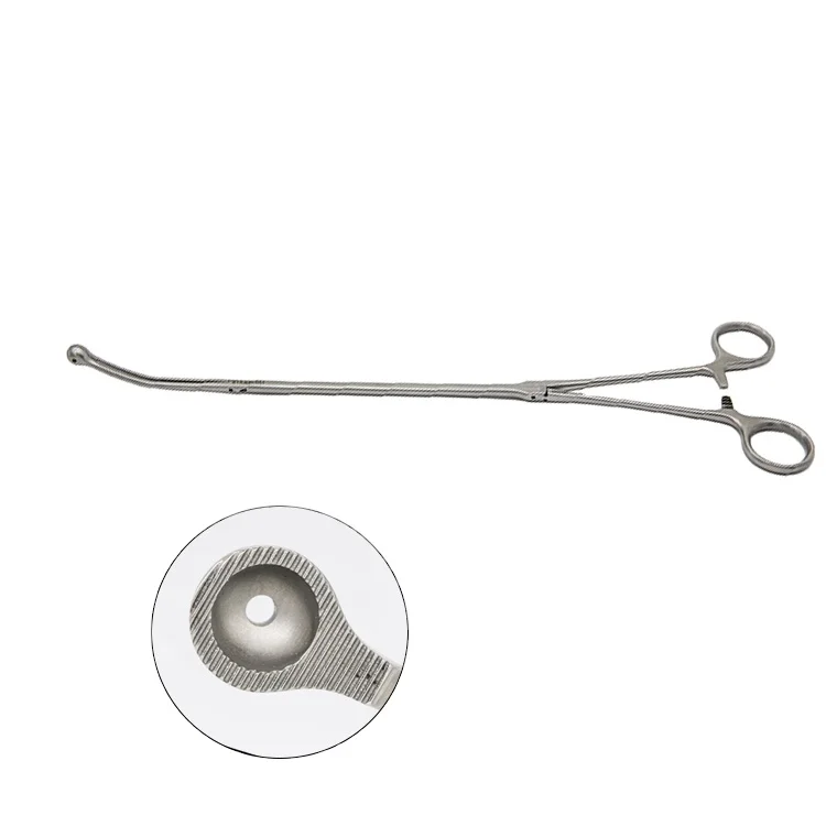 Euprun Medical Directly Sell  Lymph Node  Forceps Thoracoscopic Instruments For Vats Surgery