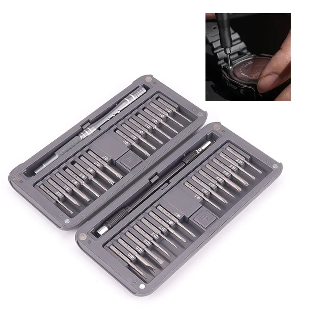 Magnetic Screwdriver Set 29 In 1 Kit Bits Precision Electronics Computer PC Phone Disassembly Multifunctional Maintenance Tool