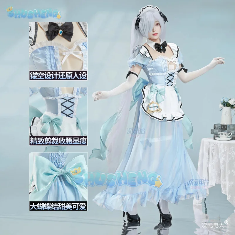 

Goddess of Victory: Nikke Cinderella Cosplay Costume Women's Sweet Lolita Uniform Carnival Party Christmas Play Role Clothing