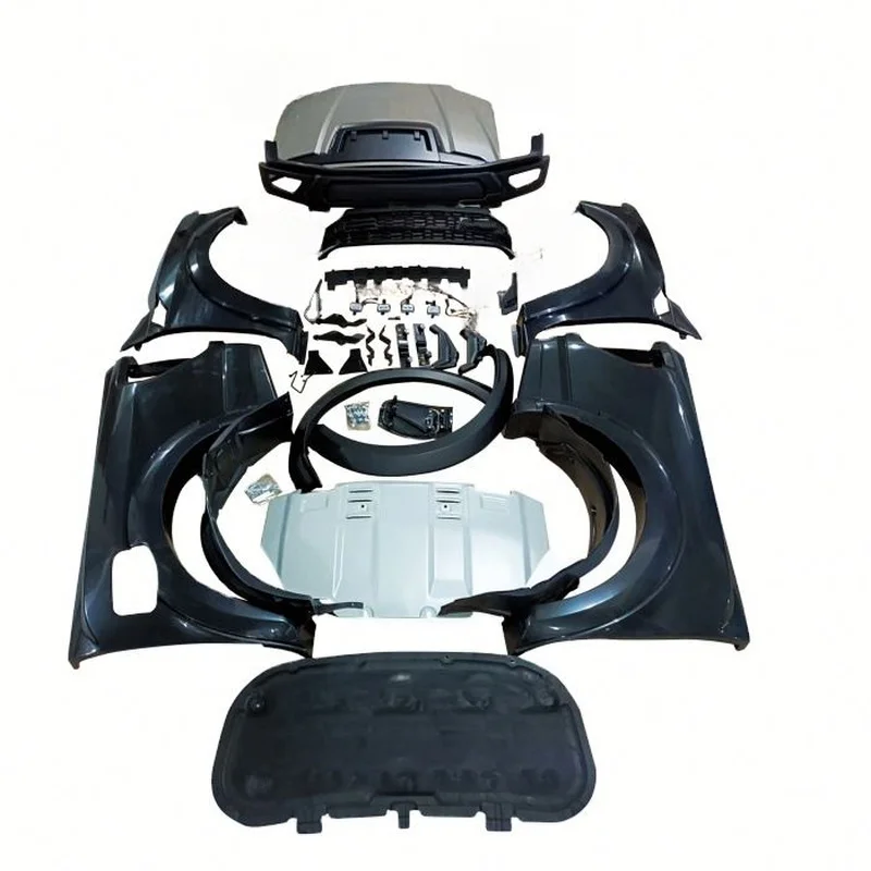 Facelift Front Bumper Body Kit For T6 T7 T8 Upgrade To 2022 Raptor 4x4 Pickup Parts