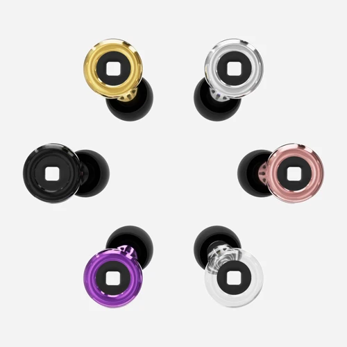 Imagen 1 del producto Tapones para los oídos silenciosos: reducción de ruido y filtrado, ideales para dormir, nadar y motos