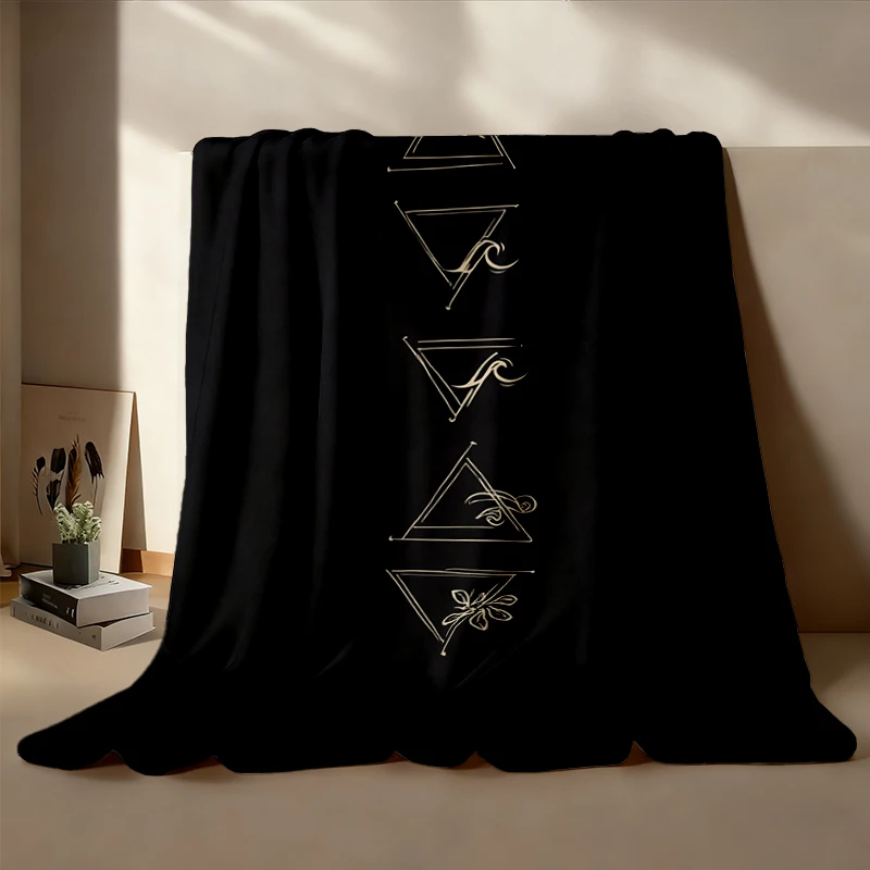 Zodiac Academy Flannel Blanket Zodiac Academy Ruthless Vega Twins Flannel Throw ZA Merch Caleb Seth Orion Acrux