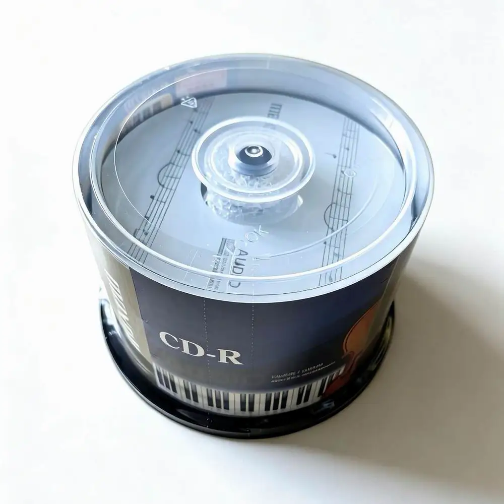 Maxell AUDIO CD-R Disc Blank CD Disk Music CDR Discs 80min 700MB 32X 50Pcs/Lot