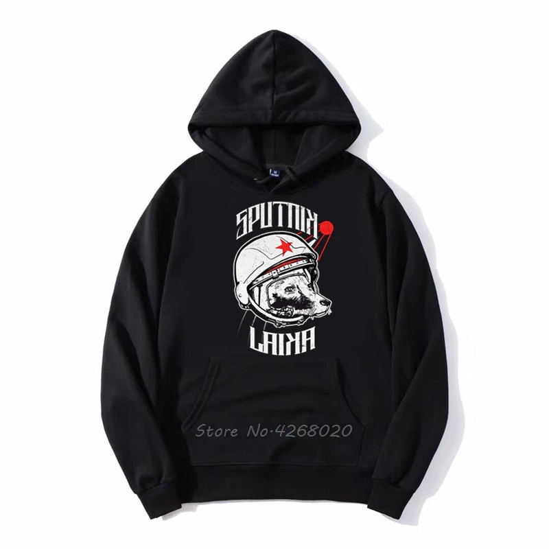 سبوتنيك لايكا Udssr، روسيا، ريترو، كولت، أوست، فان، دكتور، روسكوزموس، الفضاء، فريد هوديي الرجال الصوف هوديس البلوز الهيب هوب هودي معطف