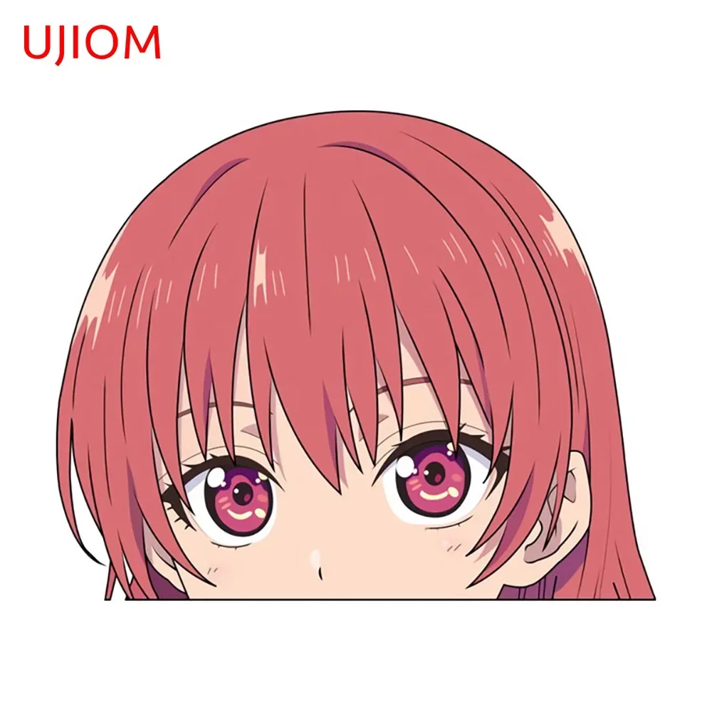 UJIOM Super süßer Sugiura Nonoka Peeker Anime Peeker Wandaufkleber, wasserdicht, Vinyl-Aufkleber, einfache Wohnzimmer-Garderobe-Dekoration