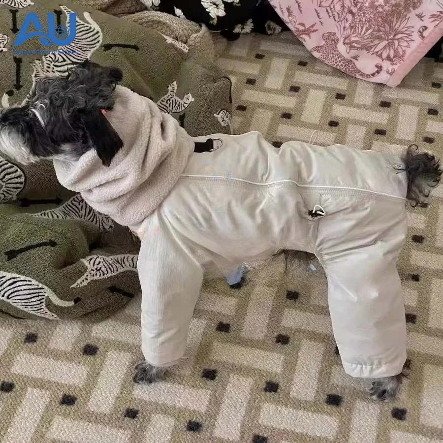 New Autumn Winter Pet Dog Coat - Warm Four-Legged Padded Clothes for Puppy Outdoor Wear