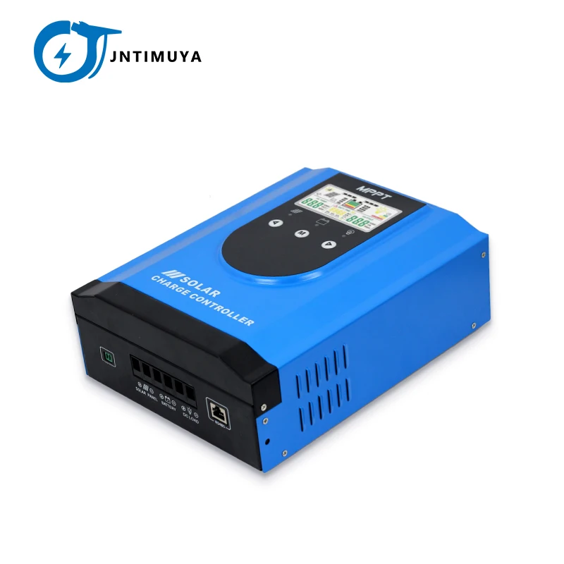 

JNTIMUYA 60A 80A 100A mppt solar charge controller 240v charge AGM Gel lithium battery wall mount mppt solar charger controller