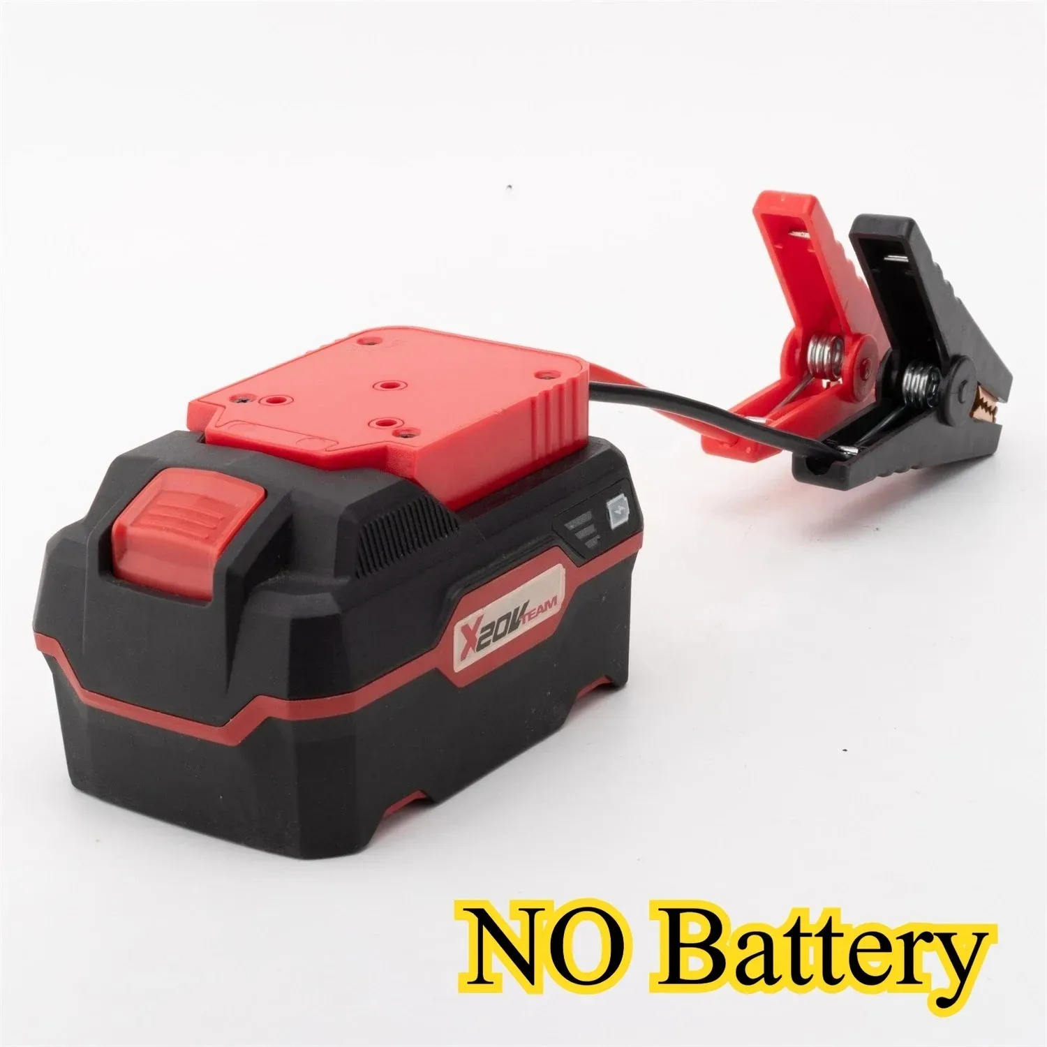 Jump Starter Adapter for Lidl Parkside X20V Li-ion Battery Jump Cable Portable Jump Car Starter(NO Battery)