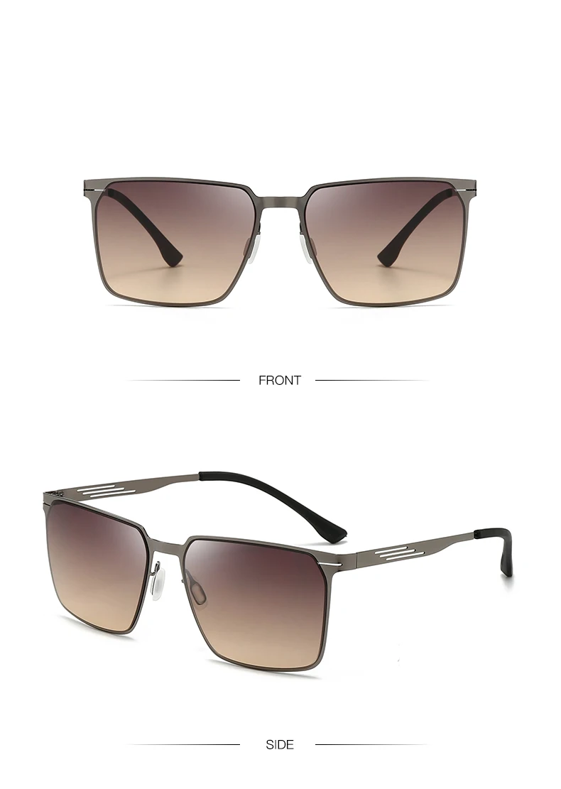 Neue Herren-Sonnenbrille aus Metall – modische Outdoor-Freizeitbrille, UV-Schutz, geeignet zum Fahren und Angeln 5133 – Detail 13