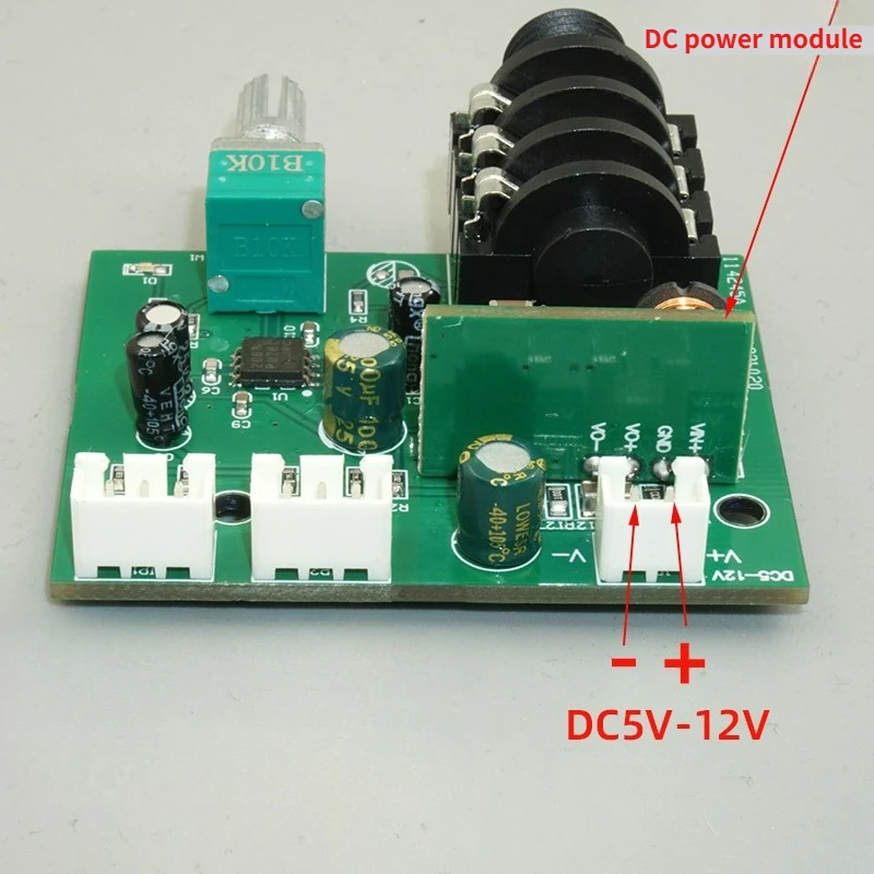 SOTAMIA Dynamic Microphone Condenser Amplifier Board Pre-stage Microphone Pickup Small Signal Amplifier Circuit Module