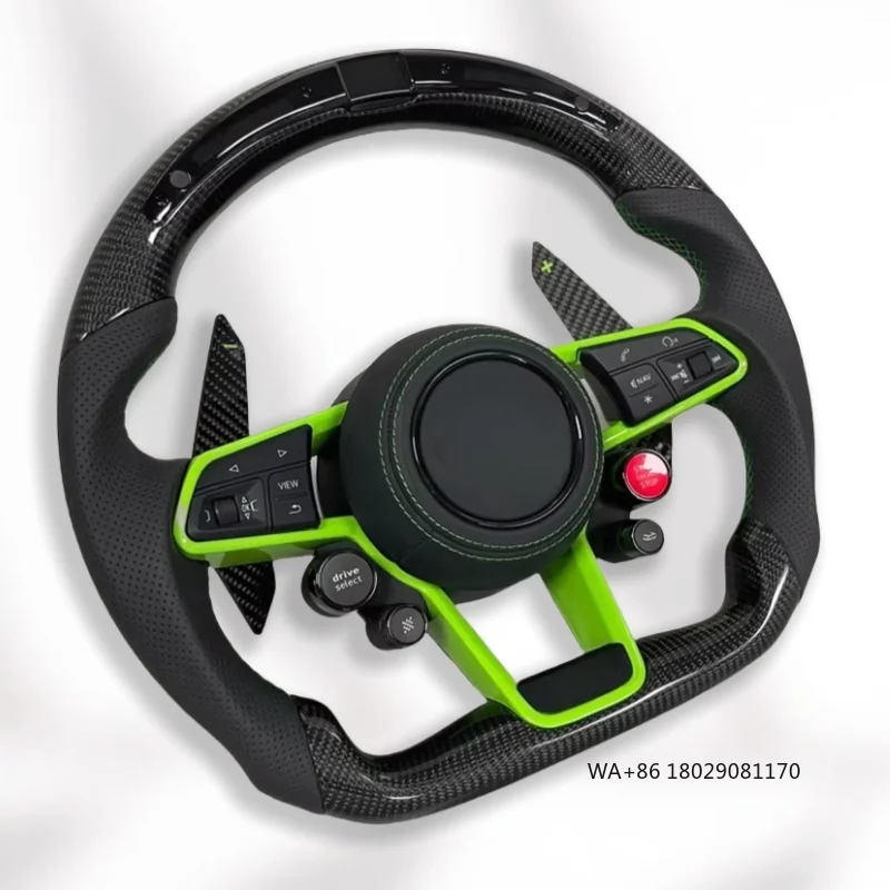 

Светодиодный руль Автомобильные аксессуары для Audi A1 A3 A4L A5 A6L A7 A8 Q2 Q3 Q4 Q6 Q5 Q7 Q8 TT R8 Пользовательский руль из углеродного волокна