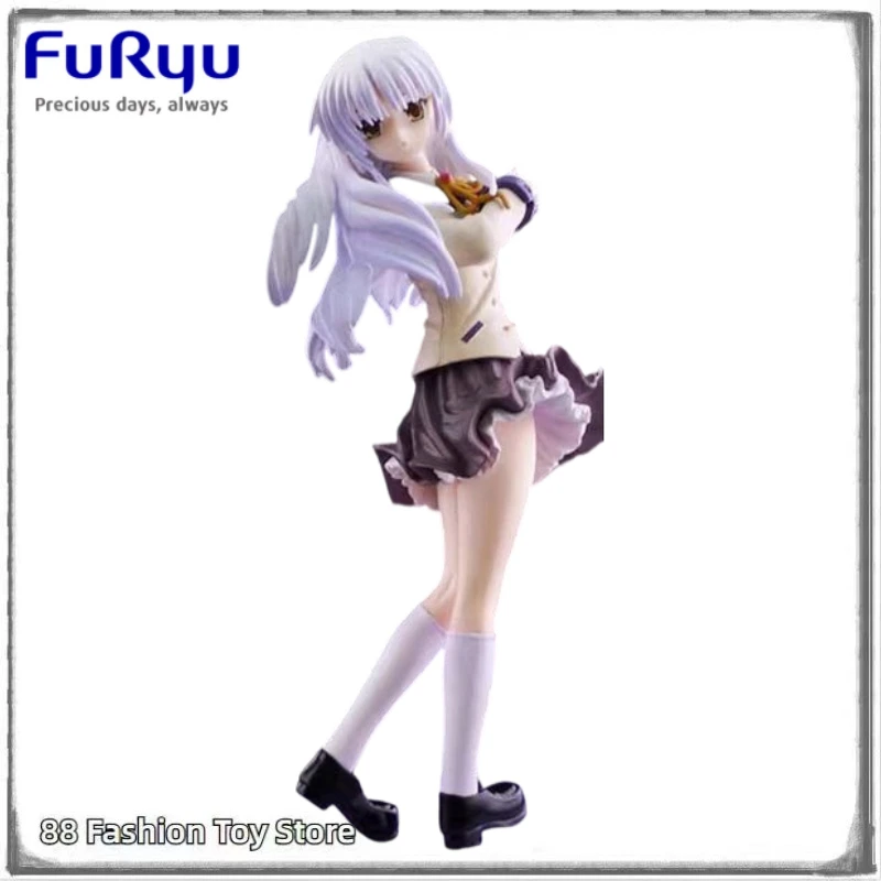 

In Stock Original FuRyu Angel Beats Angel Beats Animation Handicrafts Box Face Sculpture Sculpture Toy