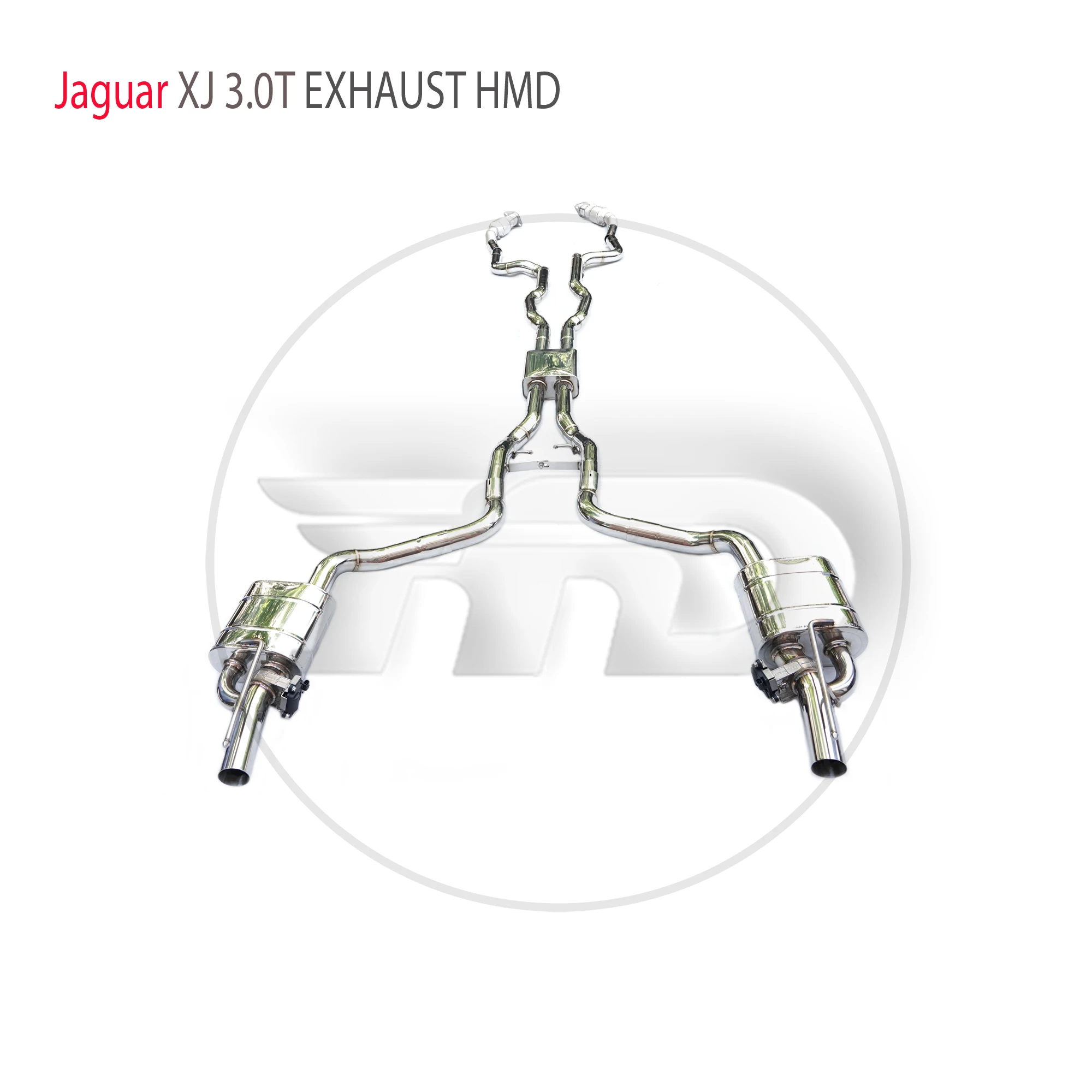 

HMD Catback for Jaguar XJ 3.0T Exhaust System Stainless Steel Performance Muffler Valve Pipe Car Accessories