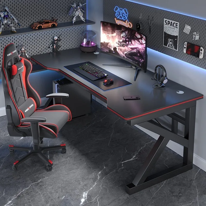 

Computer Desk Desktop Home Bedroom E-sports Table Simple Rental House Office Chair Workbench Student