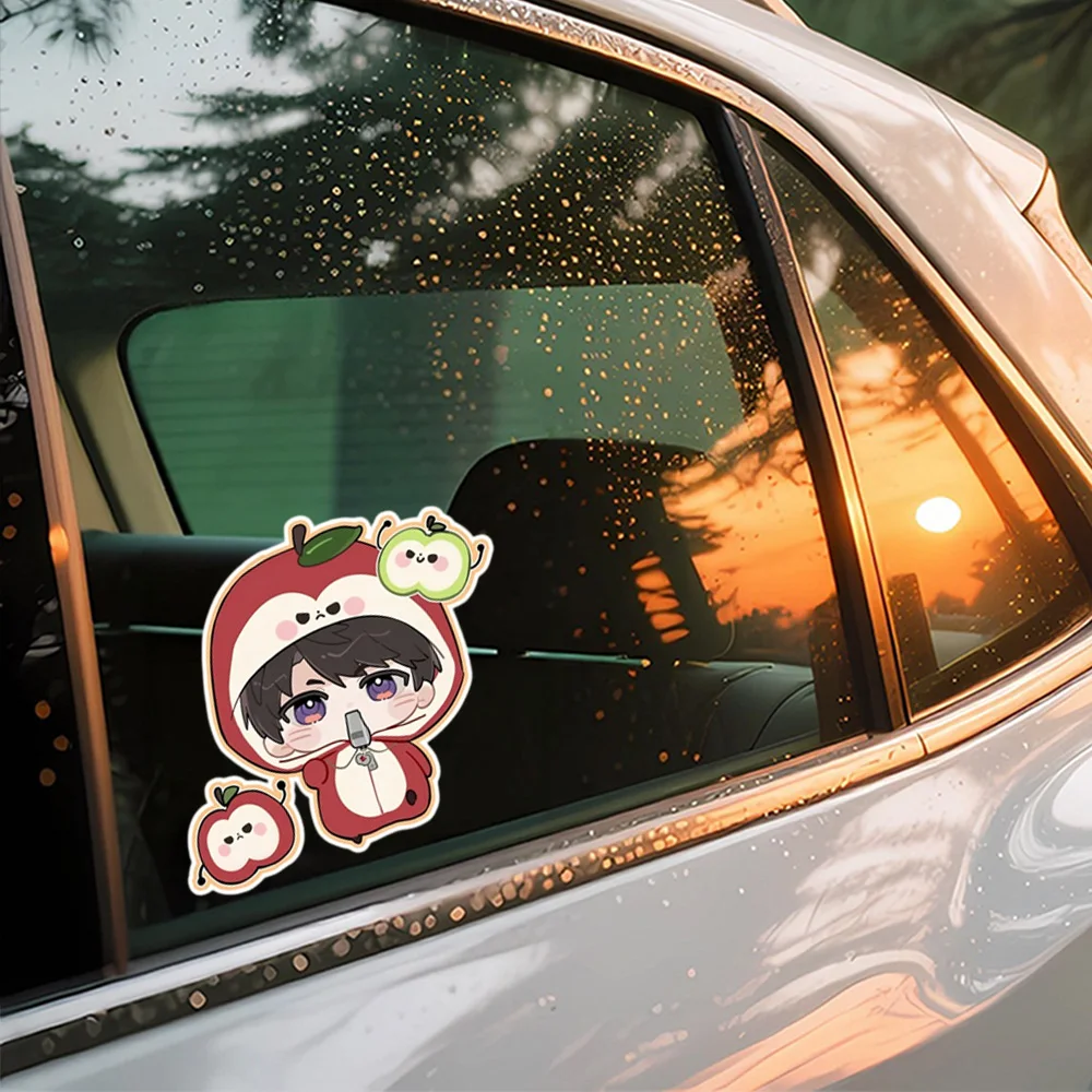 Cute Caleb Love and Deepspace Sticker For Game Fan,Creative Fashion High Quality Decal for Car,Motorcycle,Suitcase Computer Case