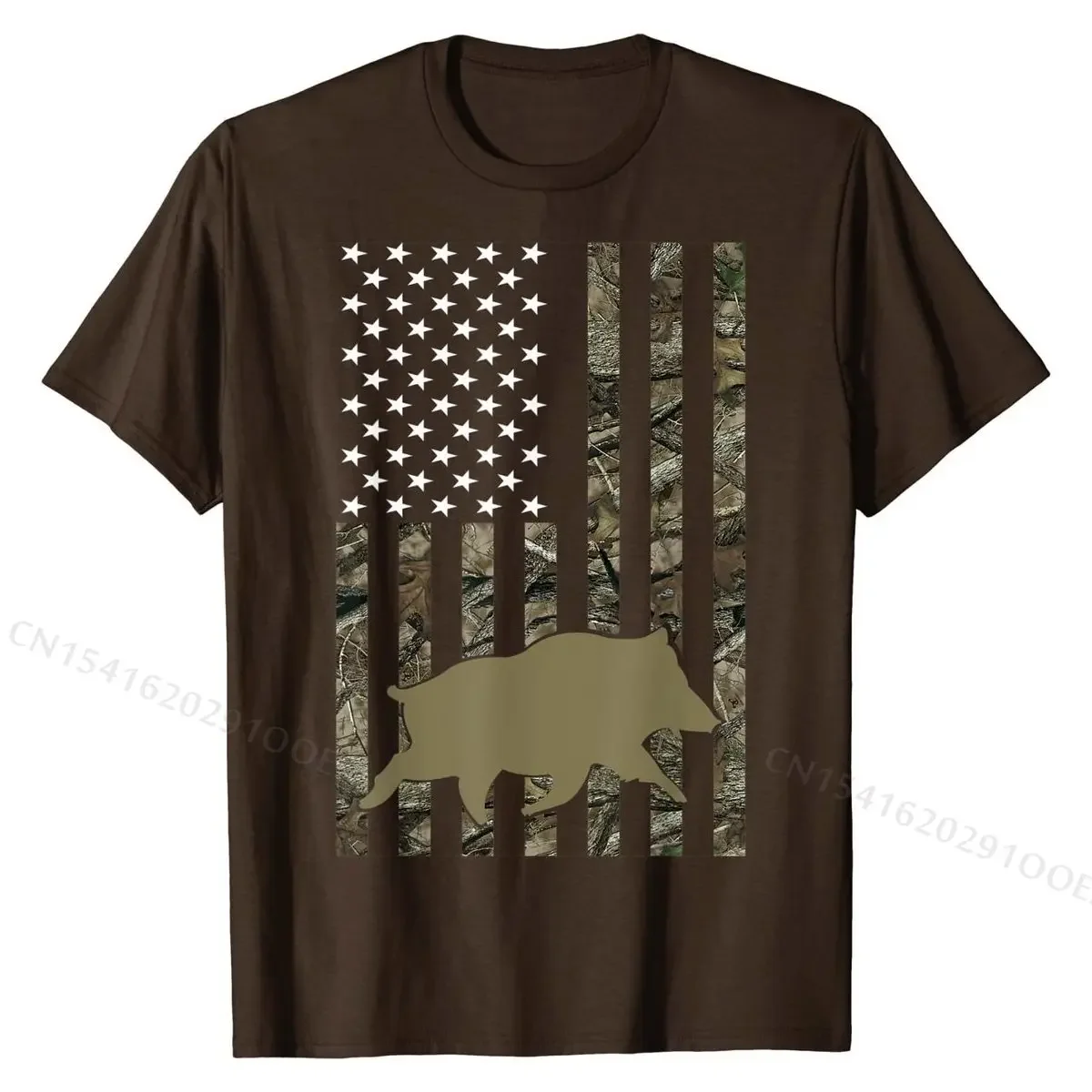 Shirts For Men Women Wild Boar Pig Hunter T-Shirt Rife Fitness Tight T Shirts Cotton Men Tops & Tees Summer