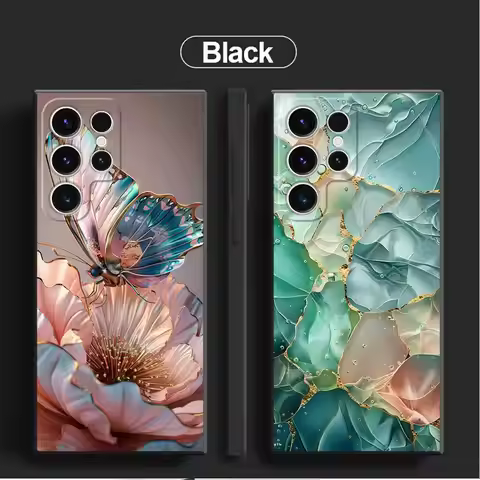 Flowers Beautiful Case for Samsung Galaxy S24 S22 Plus S23Ultra S21 FE S20 S25 Ultra Soft Shell S24Ultra S23 FE S25+