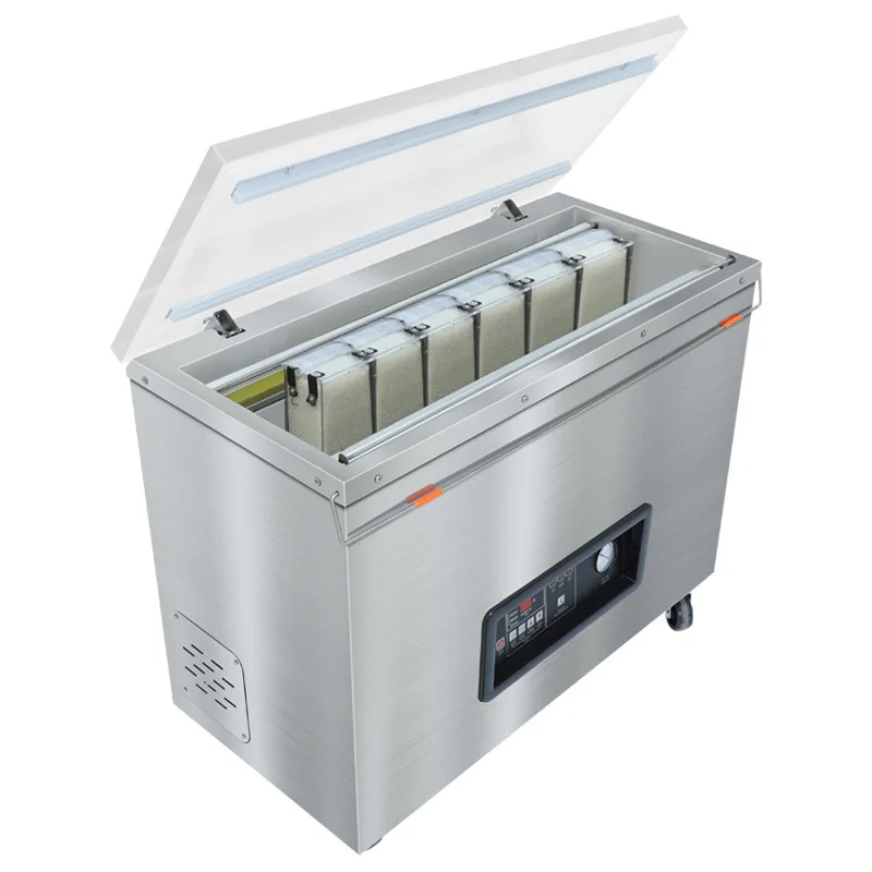 Vacuum packaging machine Automatic large commercial compression sealing machine Rice compressor Rice brick baler