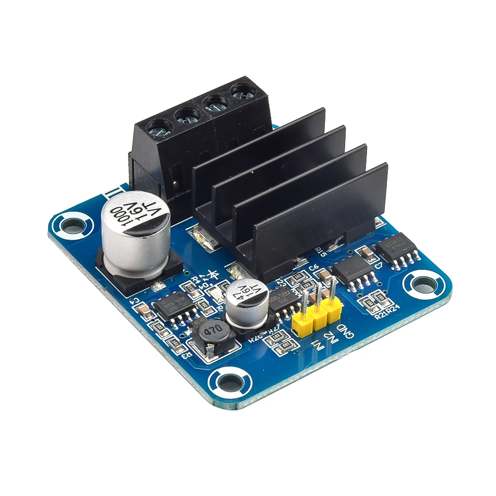 

IBT-4 Модуль драйвера двигателя Полупроводниковое охлаждение H Bridge Drive MOSFET Высокоточный 50A DC 5 В до 15 В Оптовая и Прямая поставка