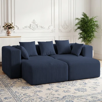 Corduroy Cloud Sofa 1