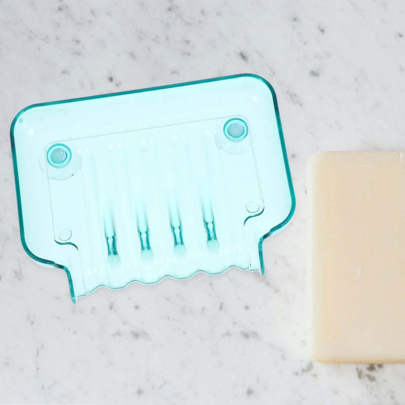 

Прозрачная мыльница на присоске для ванной/душа с полым основанием для керамики, стекла, нержавеющей стали, без сверления