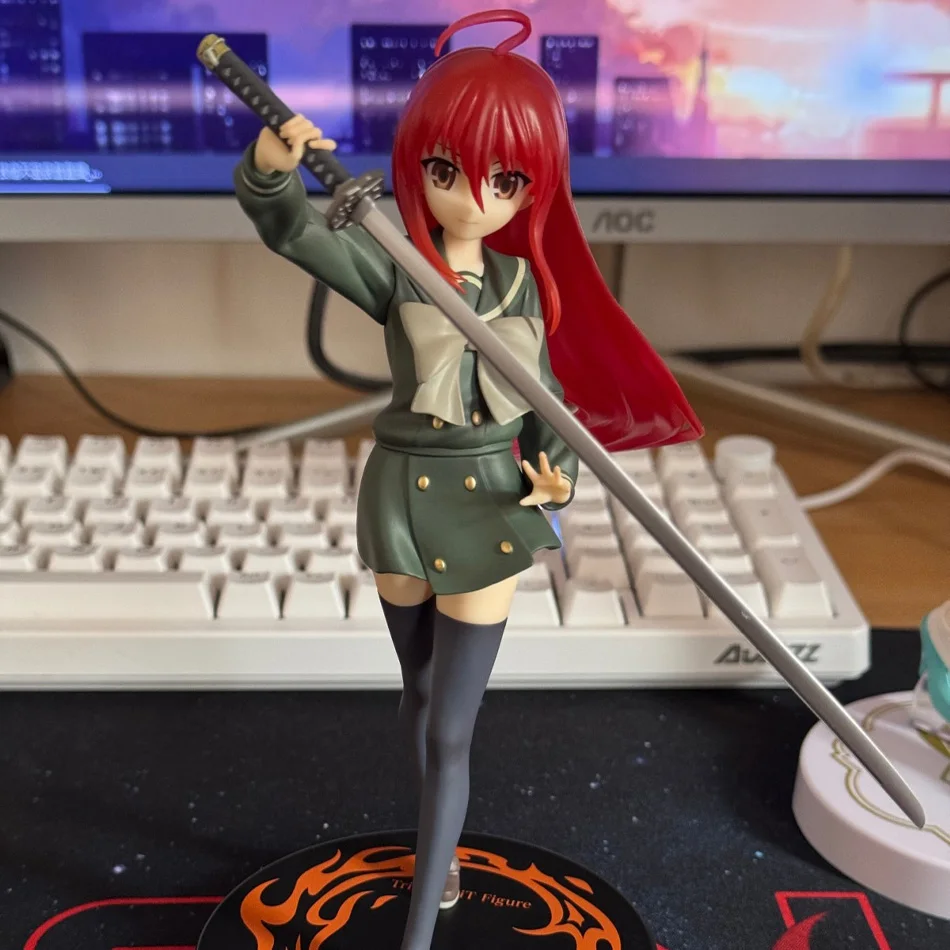 

New Anime Shakugan no Shana Shana Punish the crime PVC Action Figures Model Collection Ornament Anime Cartoon Model Toy Gifts