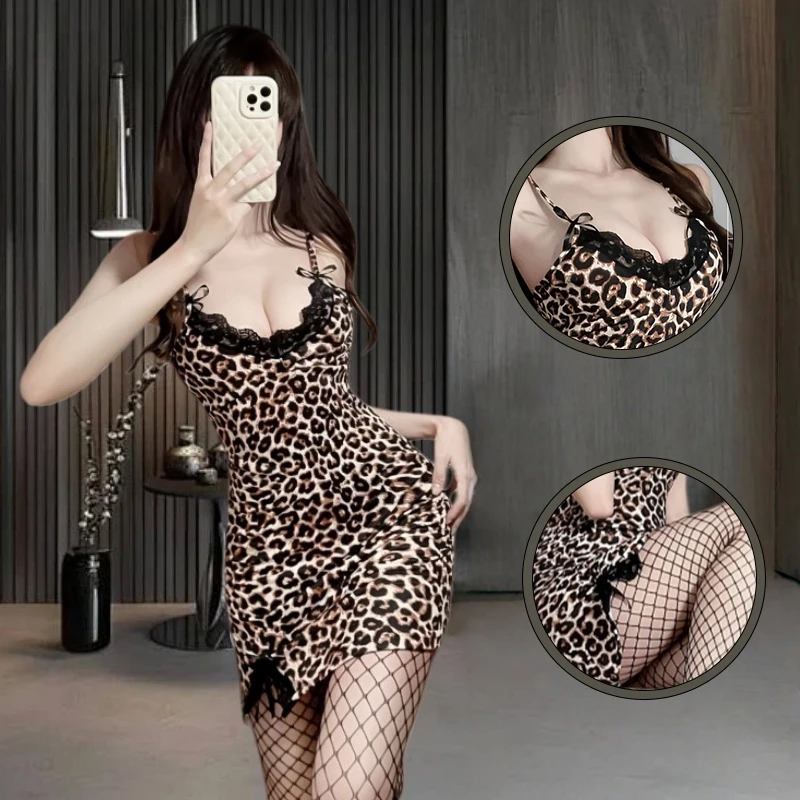 

Women's Ultimate Sexy Nightgown Flirting Hot Lingerie Set Role Play and Temptation One Size Birthday Gift