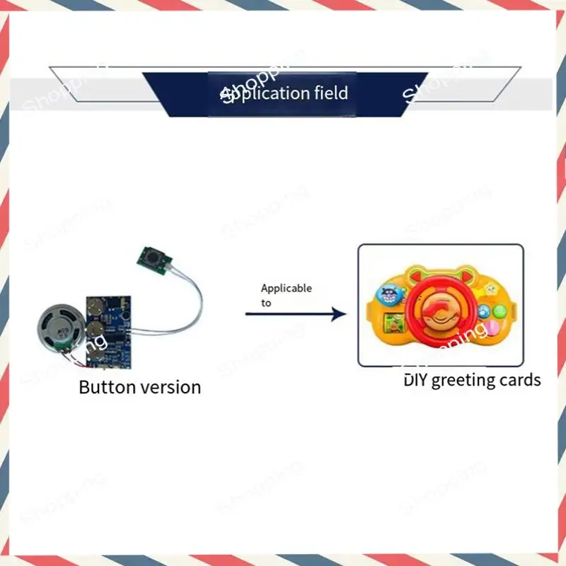 M20K เครื่องบันทึกเพลงชิปบอร์ดโปรแกรมเพลงโมดูล 17 นาทีเสียงเสียงสําหรับบัตรอวยพร Self-Made ของขวัญ