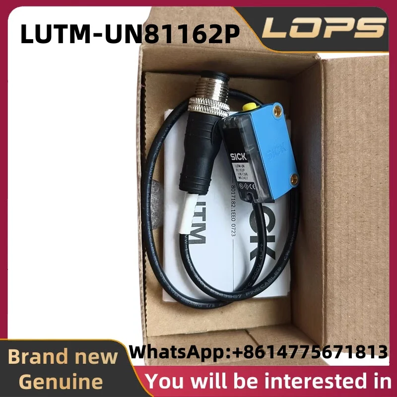 LUTM-UN81162P Brand New Original SICK 1067296 Fluorescence Sensor Suitable for Industrial Automation Control Systems