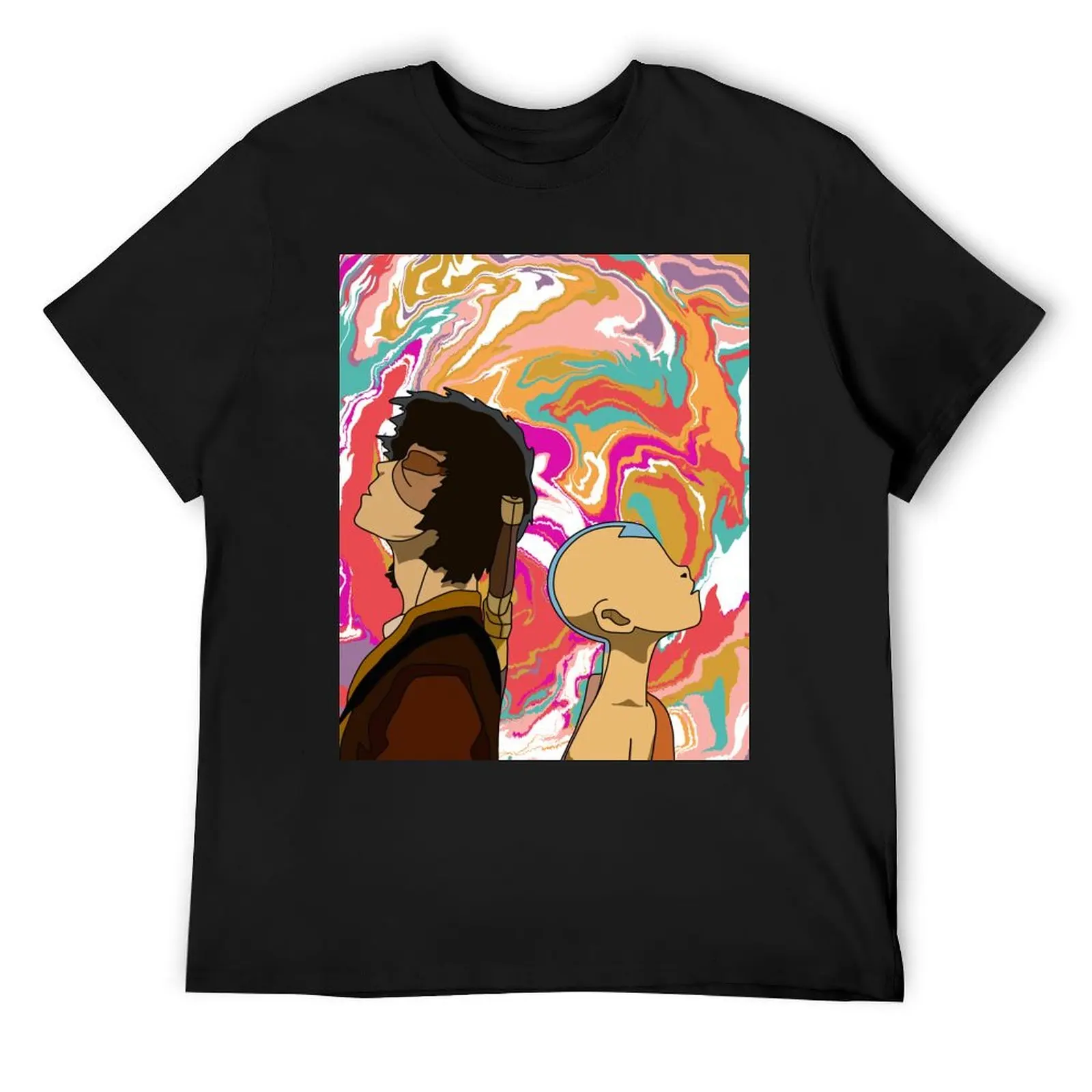 

Zuko and Aang T-Shirt quick drying cheap stuff customs design your own tops oversized t shirt men