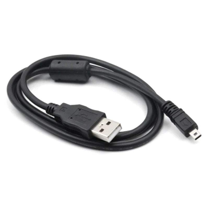 Kabel pengisian daya lima inti cocok untuk kamera Digital ponsel USB Universal ke Port Kecil 8P