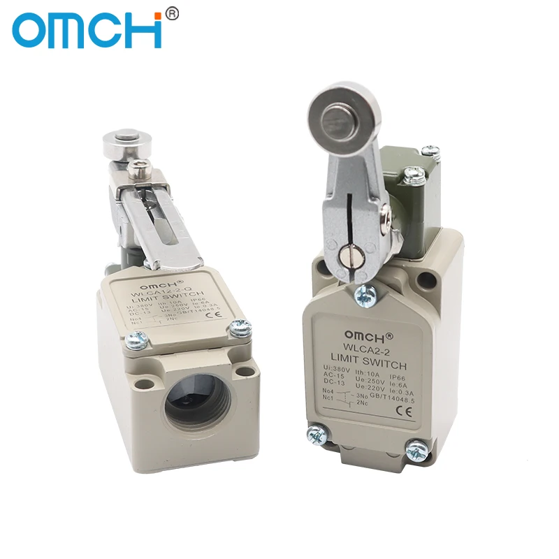 OMCH 1 قطعة آلة صناعية الاتصال الفضي الذاتي إعادة تعيين مقاوم للماء السفر التبديل WL سلسلة لحظة انتعاش الحد التبديل