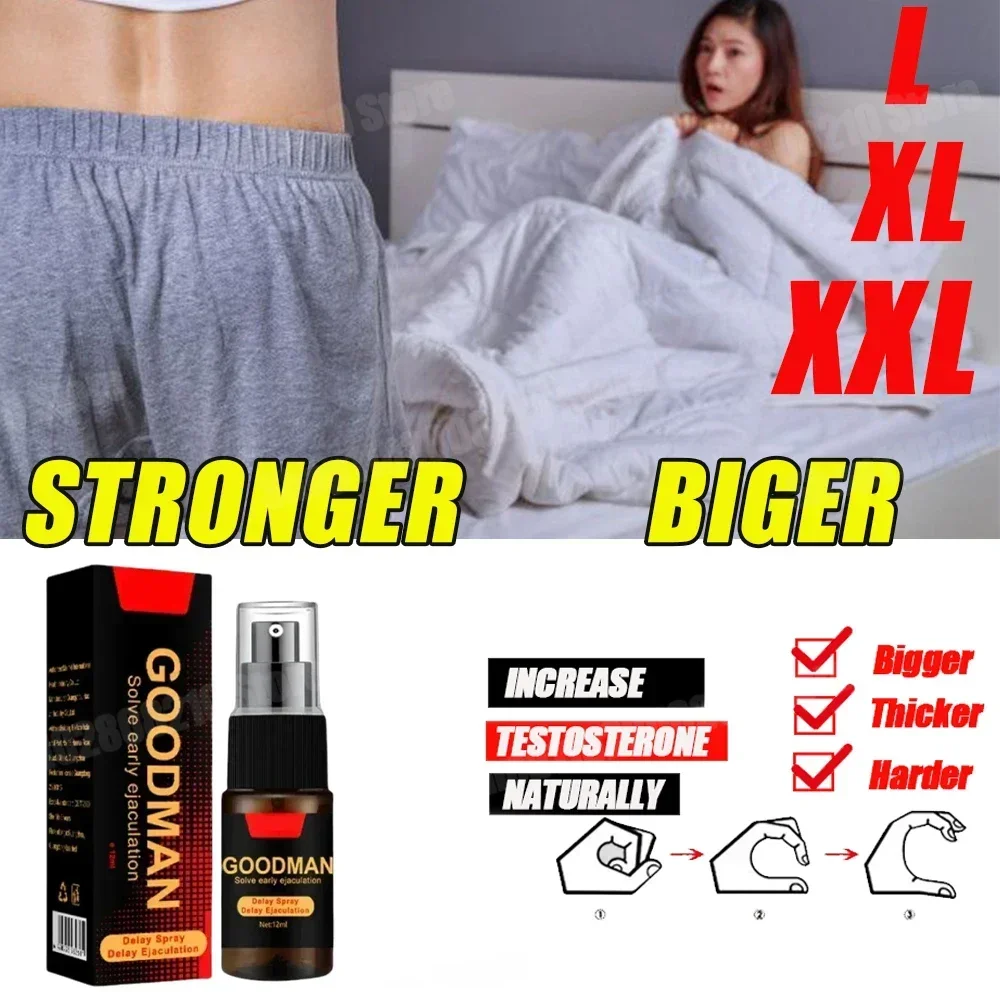 XXXL Penis Delay spray  Oil for Men Increase Size Strengthen Erection Delay Ejaculation Enhance Sexual Pleasure Boost Arousal