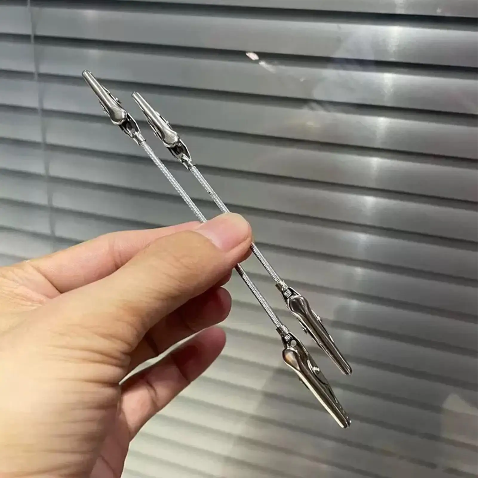 Picture Clip Stand 40 Pieces Long-Tailed Jaw Support Stakes Photo Clips On Stick For DIY Card Note Postcard Display Office Dorm