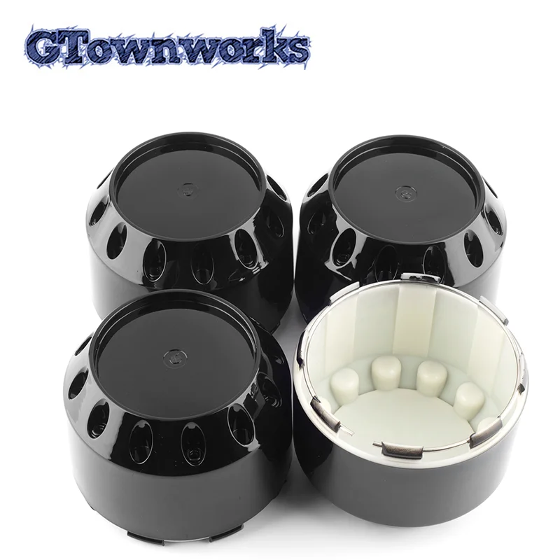 GTownworks 1pc/4pcs  98.5mm(3.88in)(+ -1mm)/95mm(3.74in)(+ -1mm) Wheel Center Hub Cap Auto Replacement Part Exterior Accessories