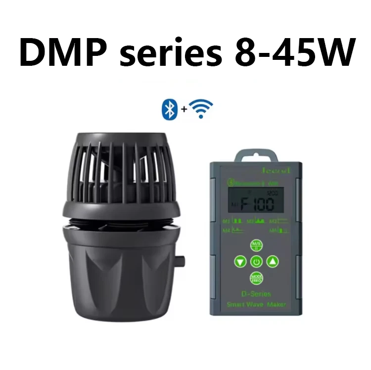 Jecod Jebao Aquarium Wave Maker Pump DMP-10M 20M 30M M40 WiFi i Bluetooth App Control Odpowiedni do akwarium morskiego i słodkowodnego