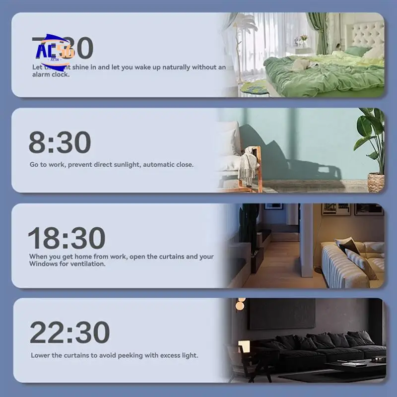 

AC56-Matter Wifi Smart Roller Shade Driver Smart Curtain Companion Automatic Lifting Bead Motor Roller Shutter Motor